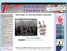 Tablet Screenshot of kiltearnfiddlers.com